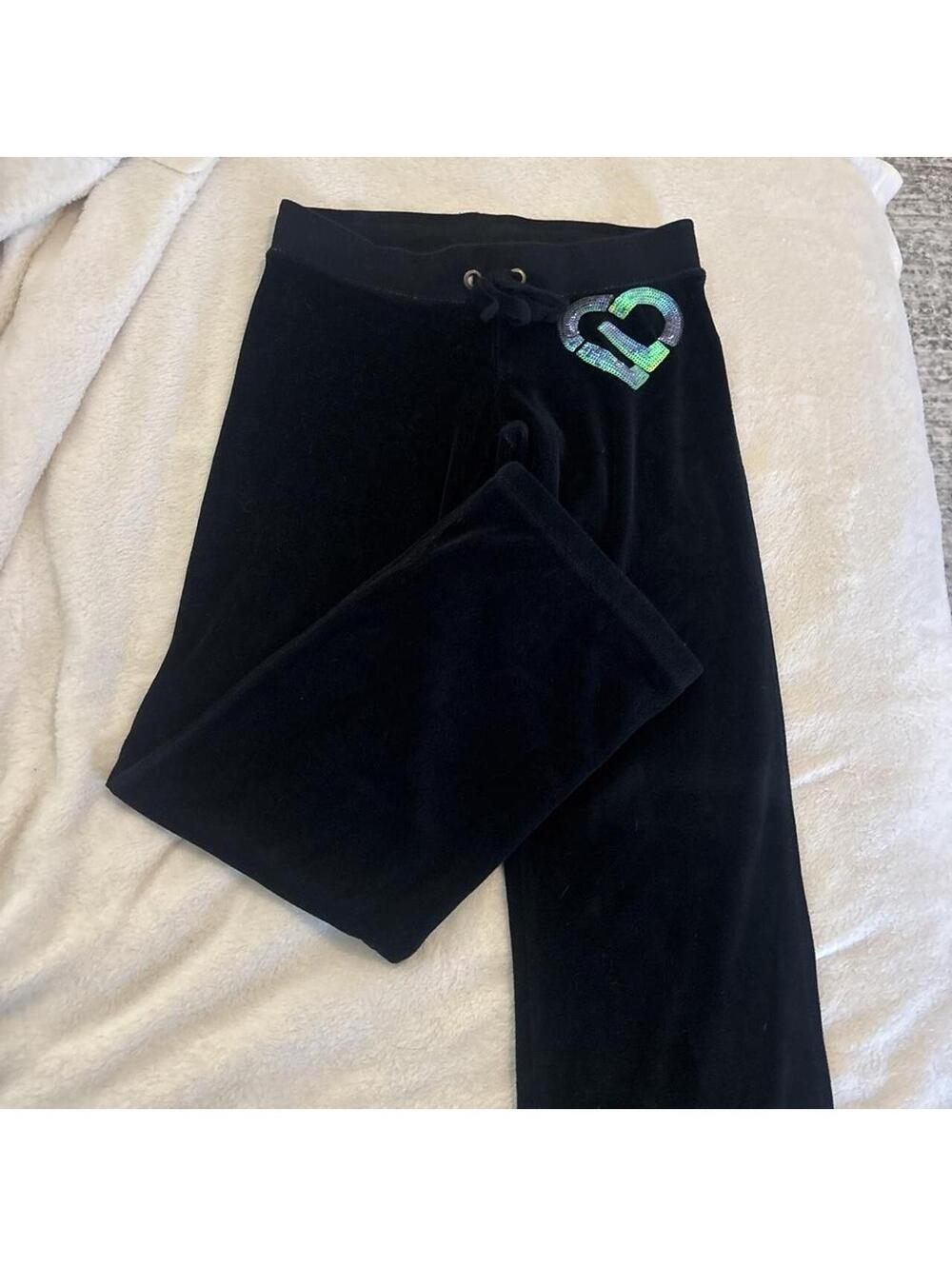 Live Love Dream Women's Black and Navy Trousers